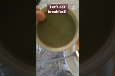 EATING FISH BURGER WITH  COFFEE FOR BREAKFAST #ASMR#SOUND #SATISFYING #HEALTHY#MEAL #VIRAL#SHORTS