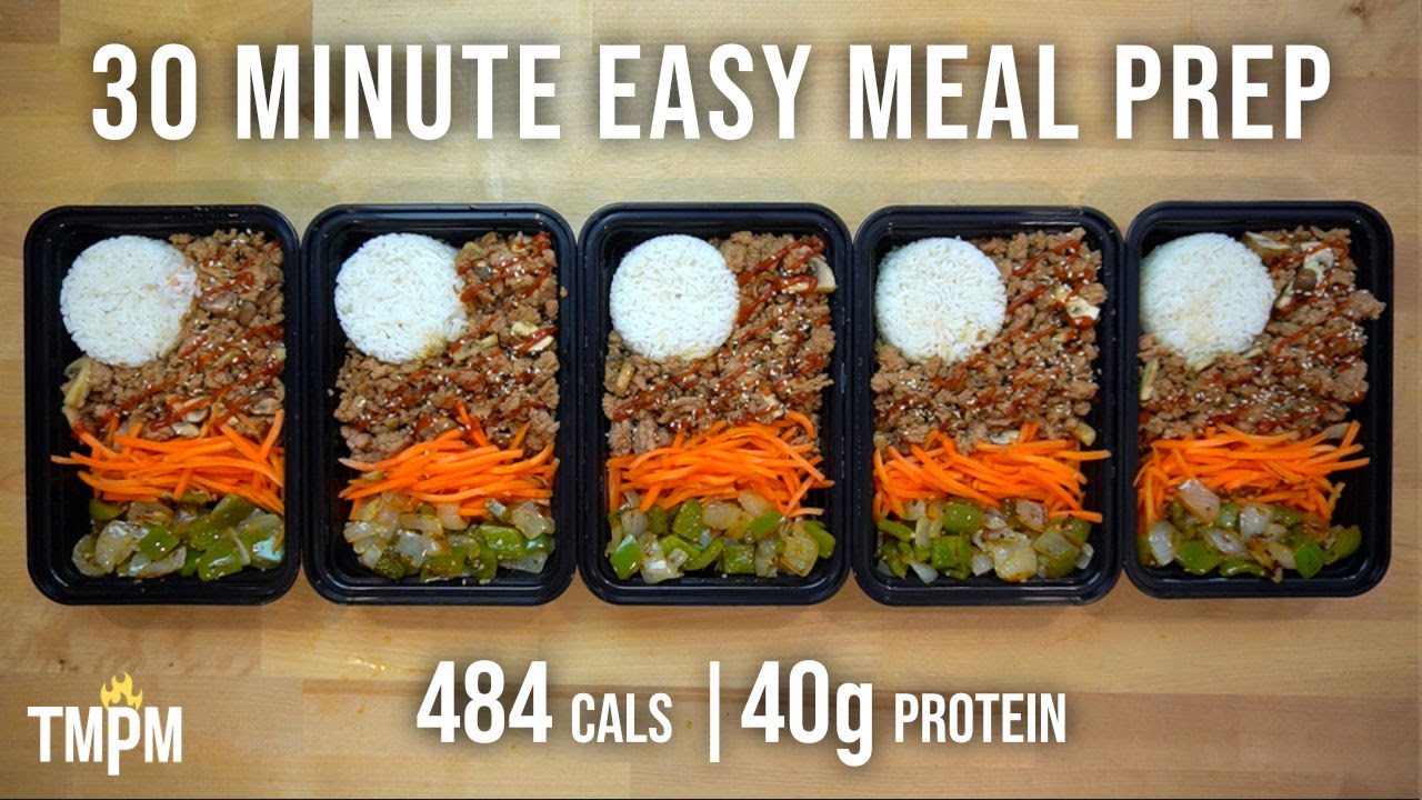 This Low Calorie High Volume Meal Prep can be Great for Weight Loss | Asian Ground Turkey Bowls This Low Calorie High Volume Meal Prep can be Great for Weight Loss | Asian Ground Turkey Bowls