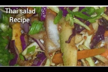Thai Salad Recipe in 10 Minutes | Healthy Salad Recipe | Superfood Salad |