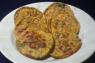 Mint Tomato Chickpea Flour Pancakes/Dinner Recipes/Tomato Recipes/Pancake Recipes/Mint Recipes 1395