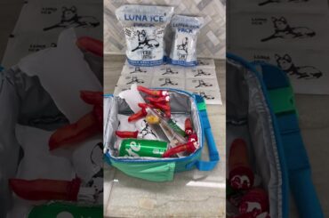 How To Pack a Healthy Lunch In 11 Seconds With LUNA ICE #lunaice #jokes #lunchbox #fingers