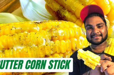 BUTTER CORN STICK | BUTTER CORN | HEALTHY SNACK RECIPE