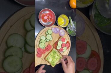 Bread recipe #vagetables #sandwich #easyrecipe #recipe #healthy #new  #quickrecipe #shorts