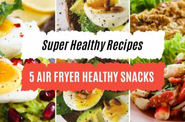 Air Fryer Recipes: 5 Healthy Snacks Your Kids Will Love! | Bacchon ke liye healthy snacks