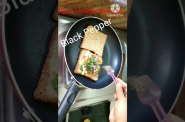 Easiest Sandwich | Viral Shorts | Peu's Healthy Recipes #shorts #youtubeshorts