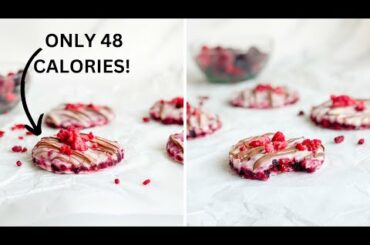 Low calorie yogurt jam bites | quick and easy low calorie snack recipes | healthy snack