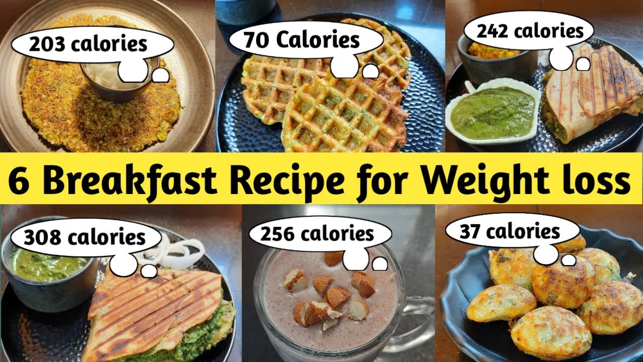 6 Breakfast Recipes for weight loss | high protein Breakfast | Breakfast Recipes | Healthy Breakfast 6 Breakfast Recipes for weight loss | high protein Breakfast | Breakfast Recipes | Healthy Breakfast