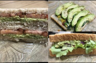 3 best avacado sandwitches for healthy weight loss | breakfast recipes | easy and quick weight loss