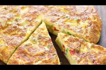 Spanish Omelette Recipe/the ultimate breakfast recipe. weight loss healthy recipes.