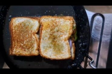Grilled sandwich on tawa.. Easy sandwich recipe at home.. / healthy food sandwich / without oven..