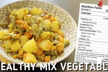 Healthy weight loss mix sabzi | mix vegetable | THK