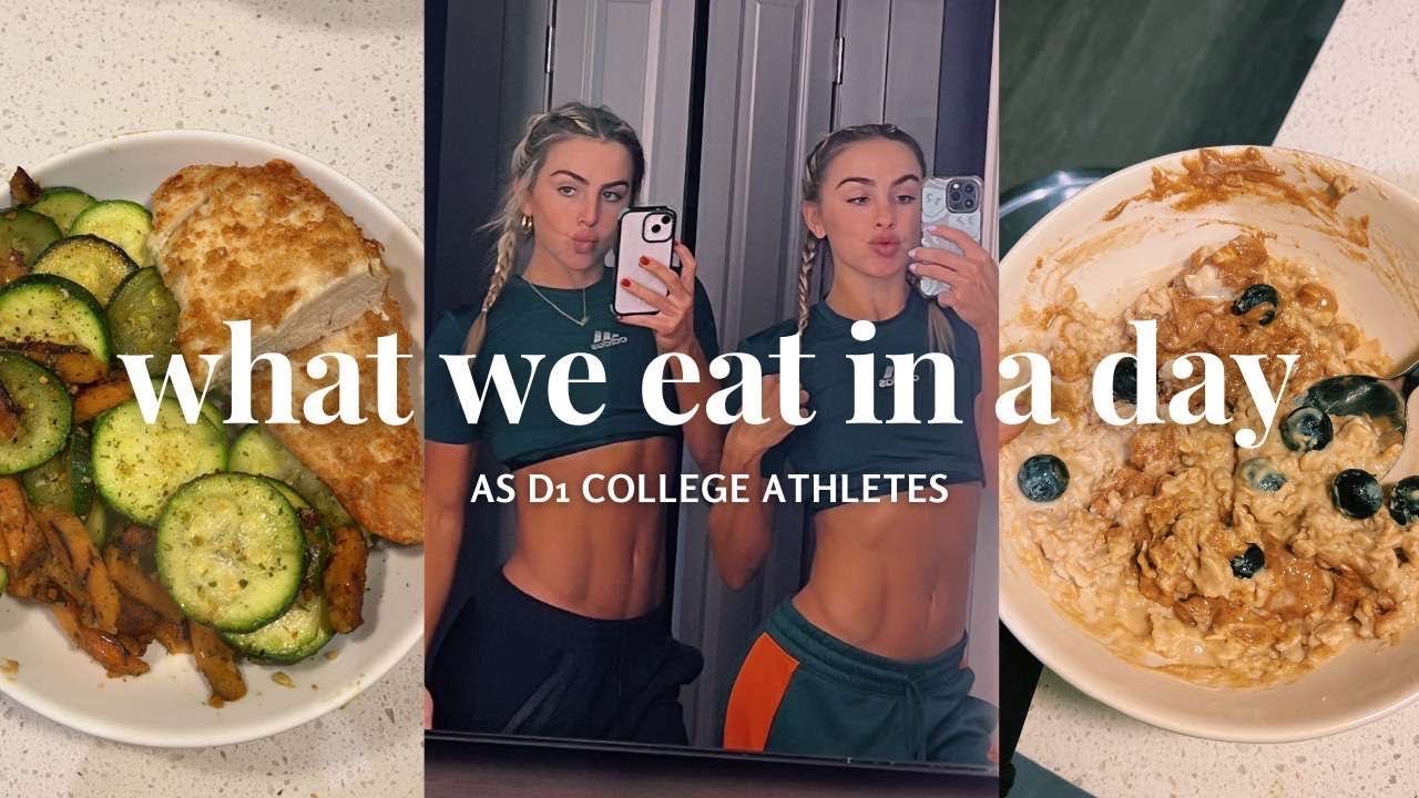 FULL DAY OF EATING WITH COLLEGE ATHLETES *NEW HEALTHY RECIPES & SNACK IDEAS* Cavinder Twins FULL DAY OF EATING WITH COLLEGE ATHLETES *NEW HEALTHY RECIPES & SNACK IDEAS* Cavinder Twins