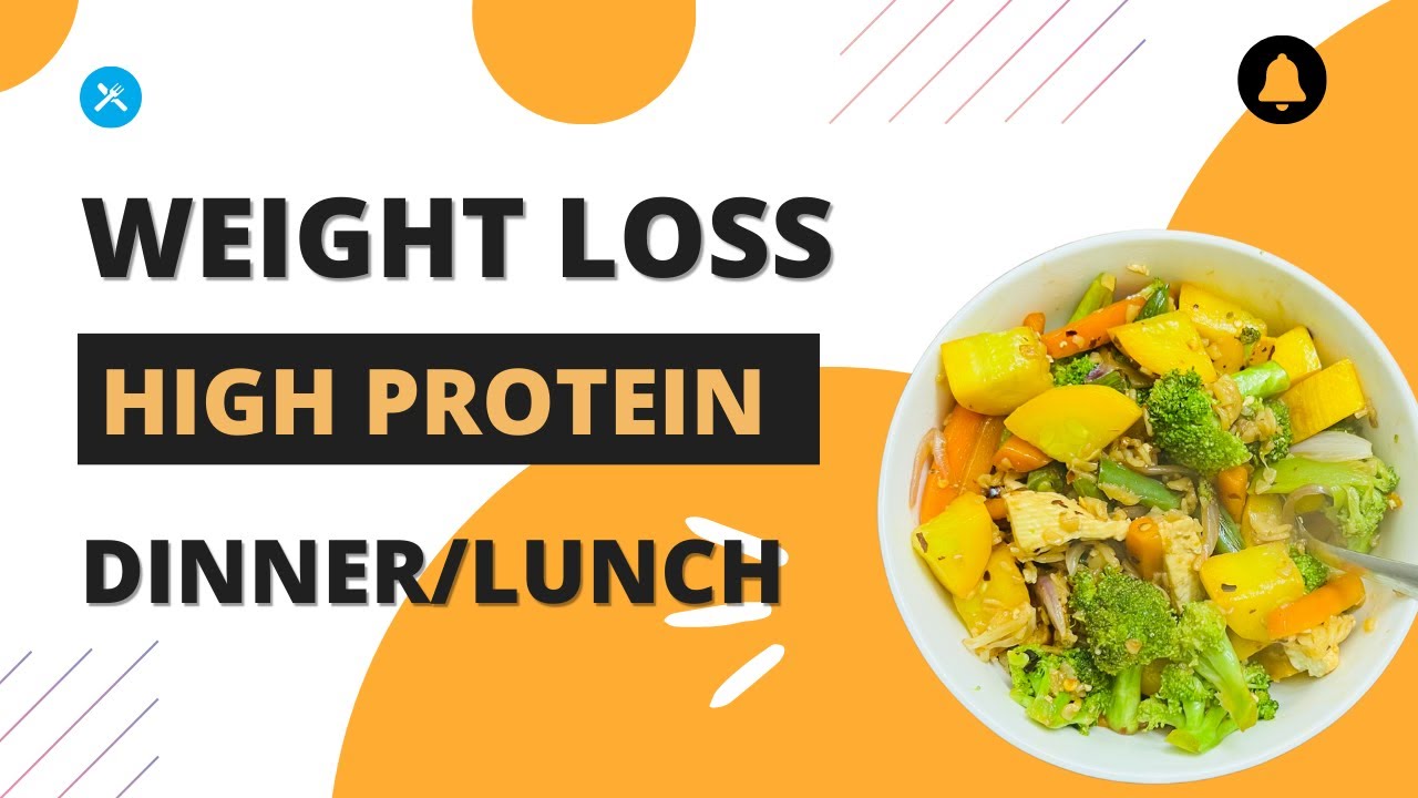 High Protein Dinner For Weight Loss | 10 Minutes Healthy Dinner Recipe – Stir Fried | High Protein Dinner For Weight Loss | 10 Minutes Healthy Dinner Recipe - Stir Fried |