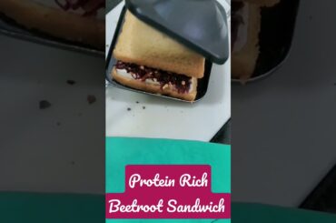 Protein Rich Beetroot Sandwich | Healthy Recipe | Miss Secret Chef #recipe #ytshorts #short