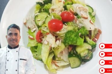 Broccoli almond salad| Healthy salad | how to make broccoli salad|best broccoli salad||salad recipe