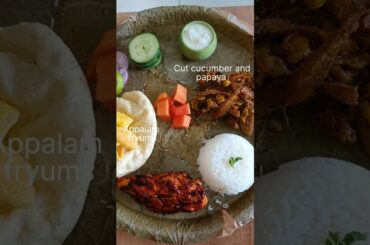 #Non veg healthy lunch thali recipes|#youtubeshorts|#shorts|#short|