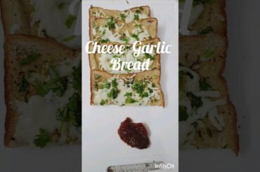 Cheese Garlic Bread Recipe #easy #jhatpatrecipe #healthy #breakfast #shorts #youtube #ytshorts