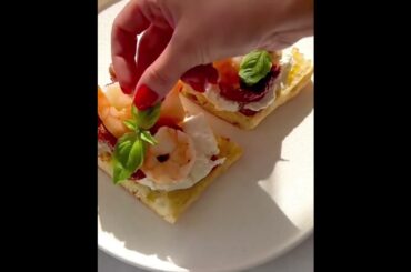 Shrimps toast for breakfast #easy #healthy and #fast