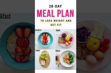 Meal Plan To Lose Weight And Get Fit! #ytshorts #shorts #YearofYou