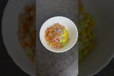 Healthy Salad Recipe For Weight Loss | Easy recipe #heyall #youtubepartner #ashortday #youtubeshorts