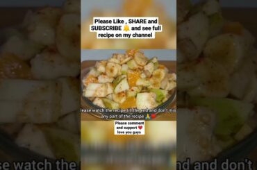 Healthy fruits salad | Easy And Delicious Chaat recipe | Ramzan special @ hadis cuisine #shorts