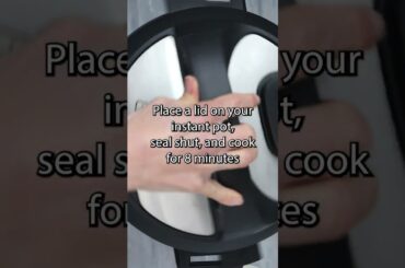 Easy & Healthy Instant Pot Breakfast Recipe: Steel Cut Oats #shorts