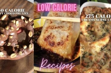 Healthy Low Calorie Recipes for Weight Loss TikTok Compilation #4