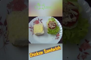 Simple healthy  best classic weight loss chicken sandwich recipe#shorts #cooking