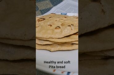 Pita bread. Healthy recipe.  #shorts #youtubeshorts #food #pitabread