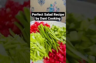 Green Salad | Super healthy and delicious Salad Recipe in Urdu Hindi | Dani Cooking and Vlogs