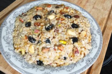 Healthy Arabic Breakfast Masoub | Yemeni Banana Bread | No Cooking Breakfast Recipe