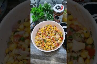Healthy diet salad corn salad weight loss diet salad Recipe #shorts #youtubeshorts #viral
