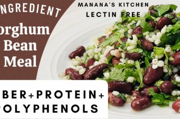 Sorghum Bean Salad - healthy Meal - Gluten Free, Lectin Free Recipe #salad #vegan #healthyfood