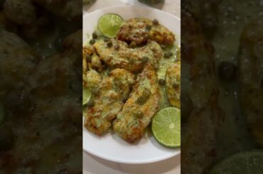 Healthy low calorie chicken Piccata Recipe for weight loss