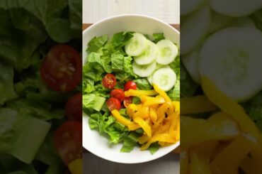 Quick and Healthy Salad | Complete Meal | Italian Recipe | Cook at Home #shorts #myfojo #italianfood