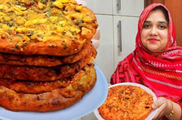 Besan Wala Naan Recipe | Aloo Besan Wala Naan | Naan Pakora | Lahori Street Food | #recipe #food