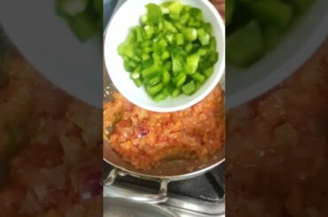 Simple Capsicum Bread Sandwich 2mins Receipe#Healthy #Short video