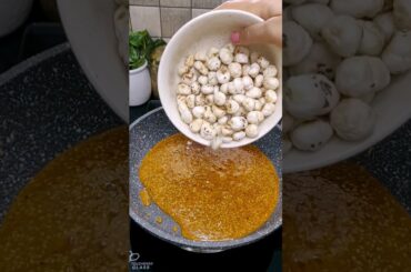 A Delicious and Healthy Snack Recipe l Crunchy Caramelized Makhana #spices&herbs