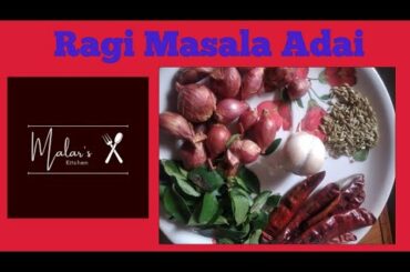Healthy ragi masala roti recipe/Weight loss #Ragirotirecipeintamil/Healthy breakfast ideas