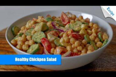 Healthy and Delicious Chickpea Salad Recipe - English