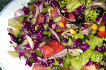 Vital Healthy Weight Loss Salad//Fresh Green healthy//Energy gain recipe by Delicious Food with FR