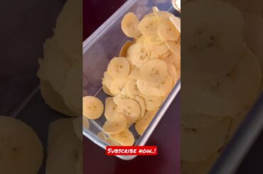 Nendra chips- Healthy snacks recipe #foodie #snacks #snackfoodies #nendranchips #chips #kerala #vlog