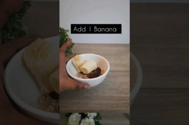 Weightloss recipe/Healthy oats banana  Smoothie for Weightloss/No sugar #shorts#ytshorts#trending
