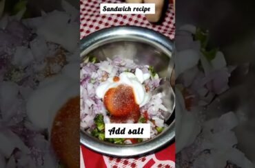 Veg sandwich recipe #shorts #short #viral #trending #sandwich #recipe