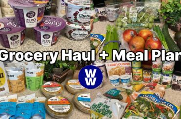 NEW FINDS! |Weekly Grocery Haul + Meal Plan | Brami Haul | |WW Points