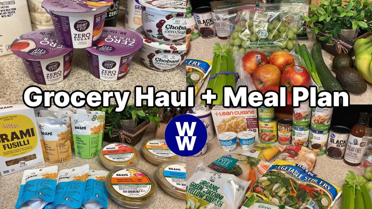NEW FINDS! |Weekly Grocery Haul + Meal Plan | Brami Haul | |WW Points NEW FINDS! |Weekly Grocery Haul + Meal Plan | Brami Haul | |WW Points