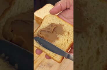 Choco Peanut Butter Toast | Instant Healthy Snack recipe