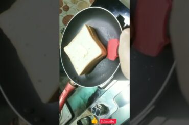 2 Minutes Recipe /Healthy Breakfast/Easy Bread. recipe #youtubeshorts