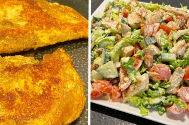 Chicken Salad Recipe || Healthy Chicken Salad Recipe with Almonds || Salad Recipe ||@FN-food-recipes