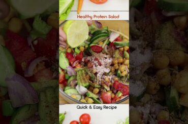 Healthy Protein Salad Recipe | Weight Loss Salad
